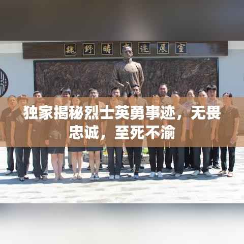 独家揭秘烈士英勇事迹,无畏忠诚,至死不渝